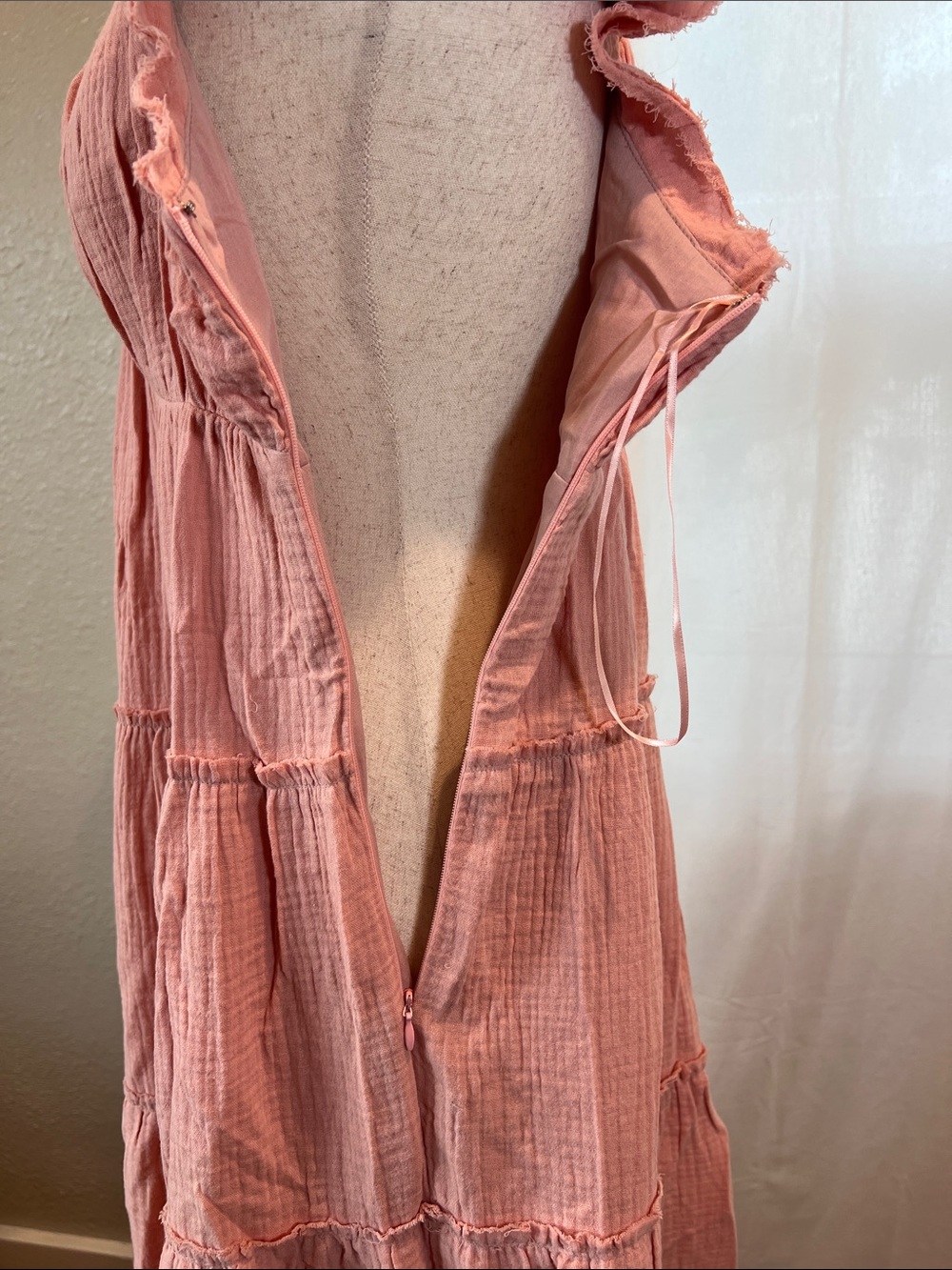 Free the Roses Dusty Rose Tiered Maxi Dress - Picture 7 of 11